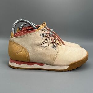 Forsake Contour Air Women's 8 Sand Suede Lace Up Low Top Round Toe Hiking Shoe